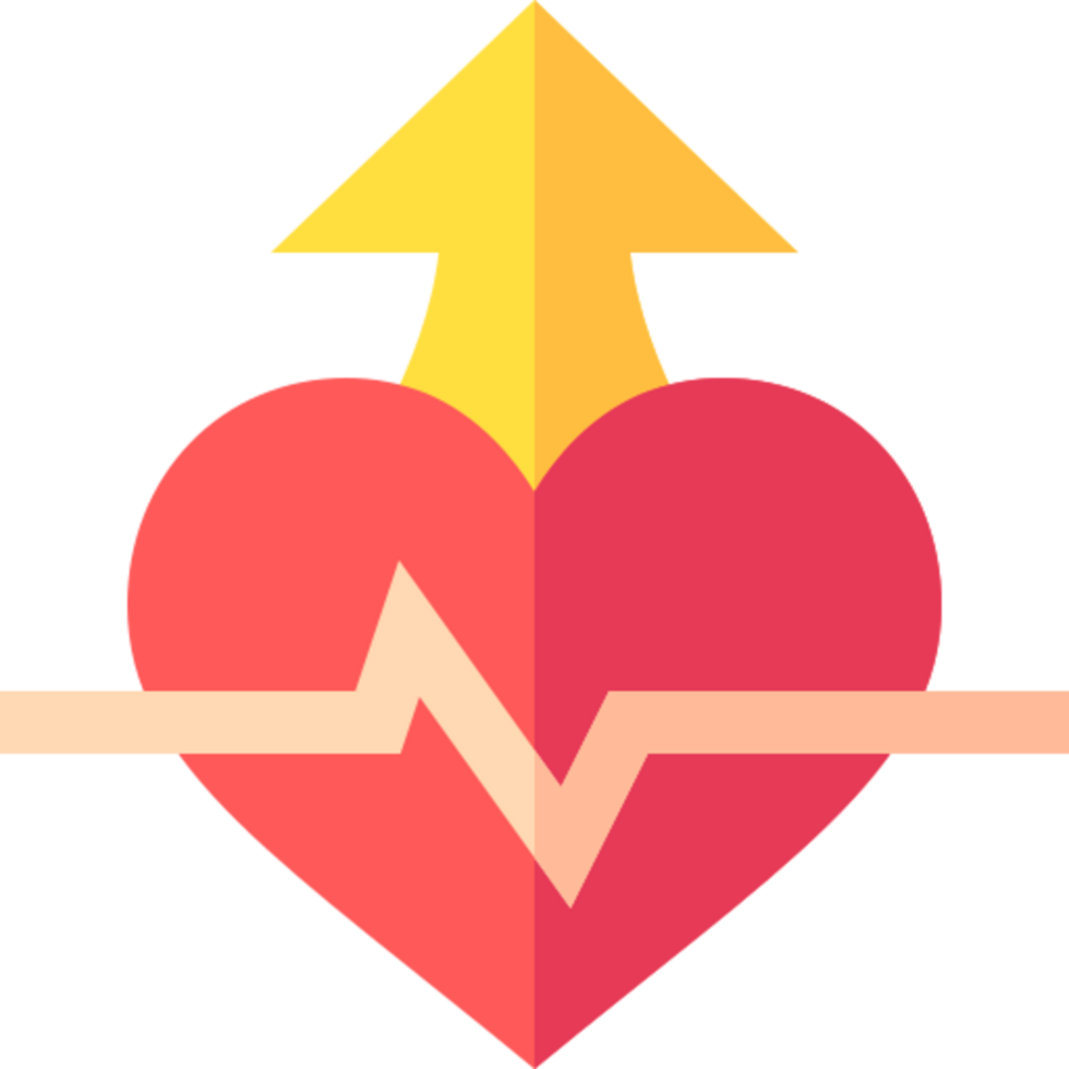 heart rate icon design png