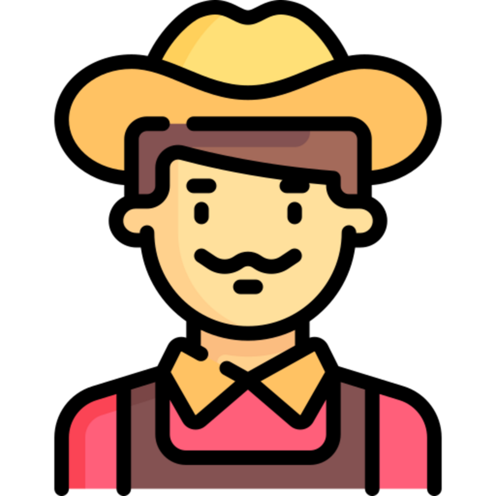 farmer icon design png