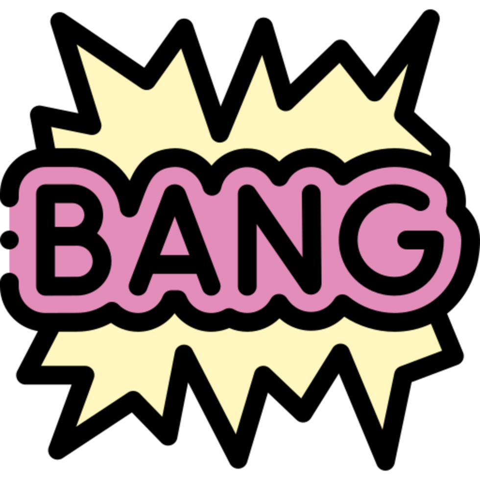 bang icon design png