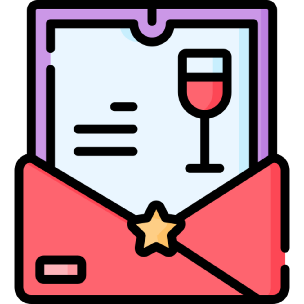 invitation icon design png