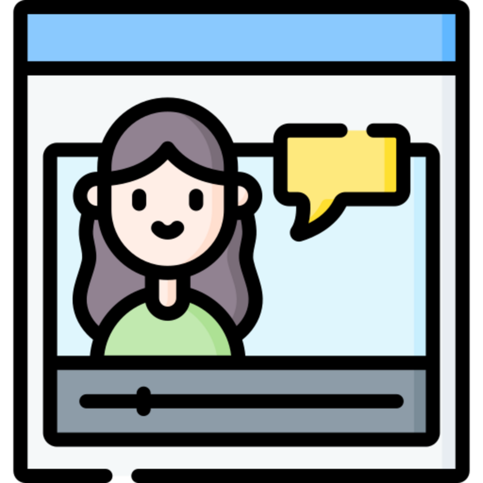 vlogger icon design png