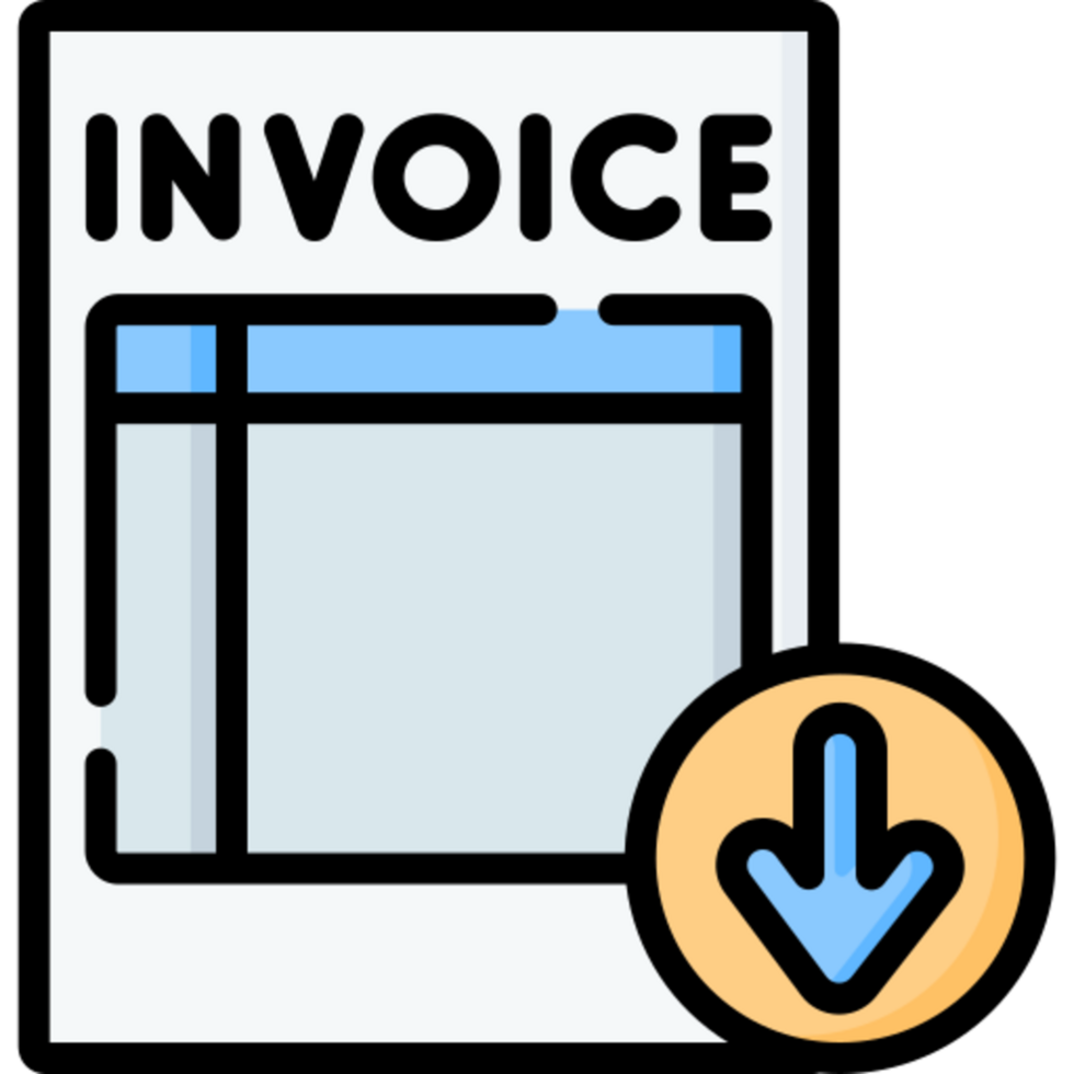 invoice icon design png