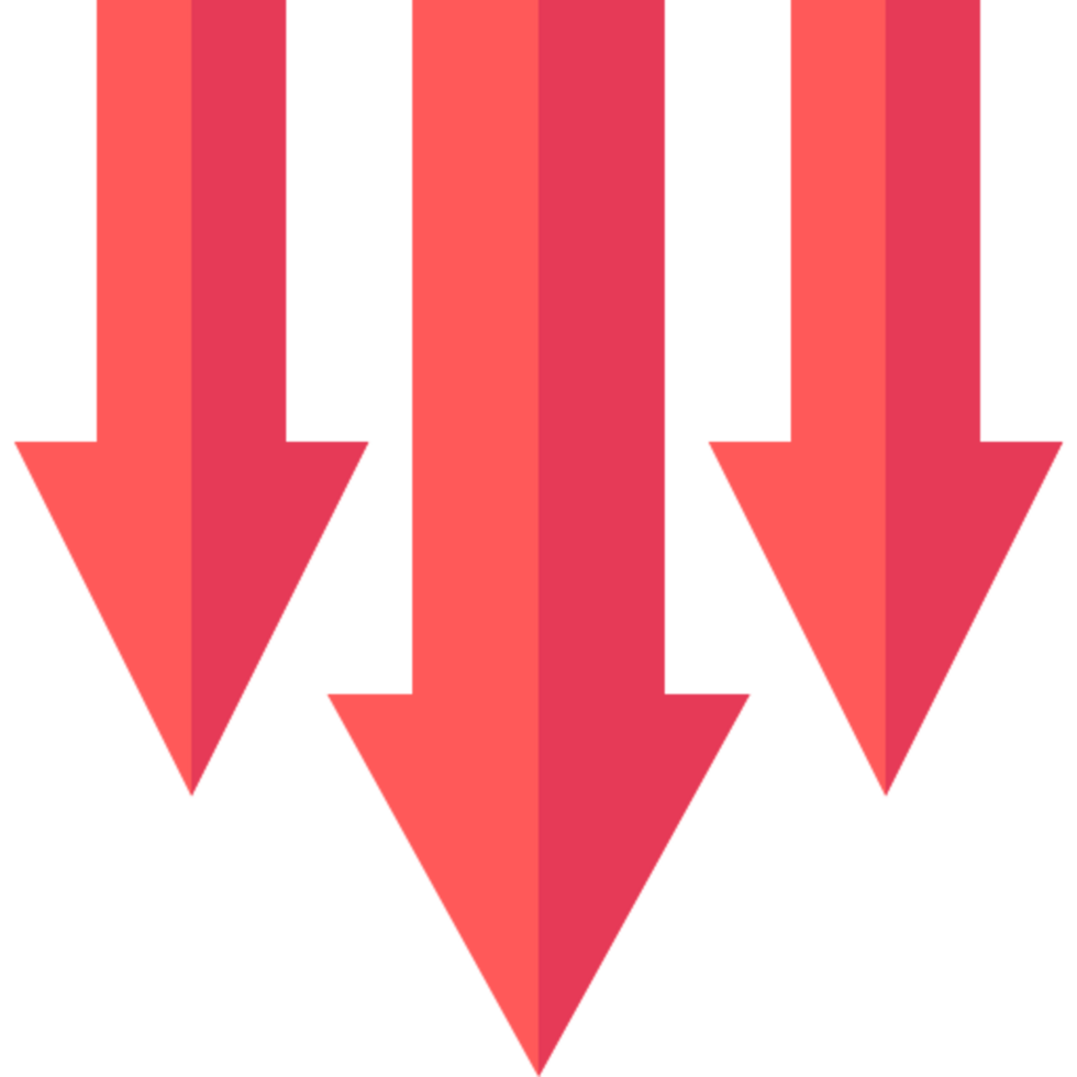 decrease icon design png