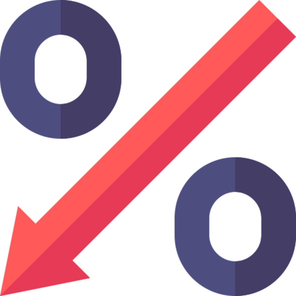 decrease icon design png