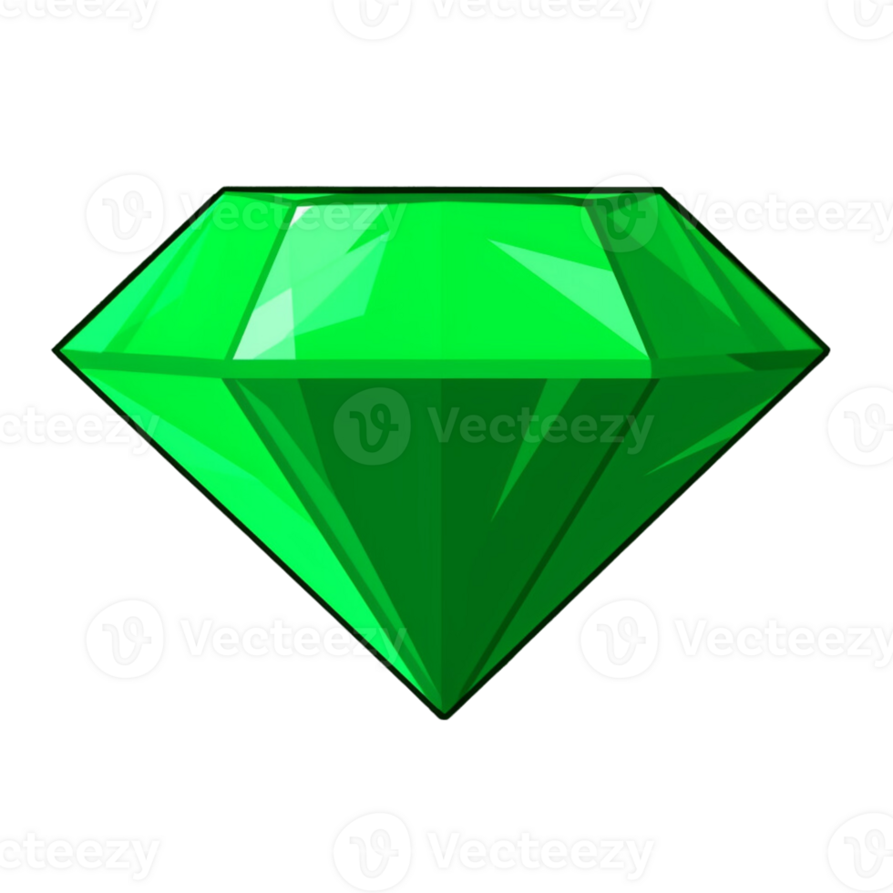 Emerald no background png