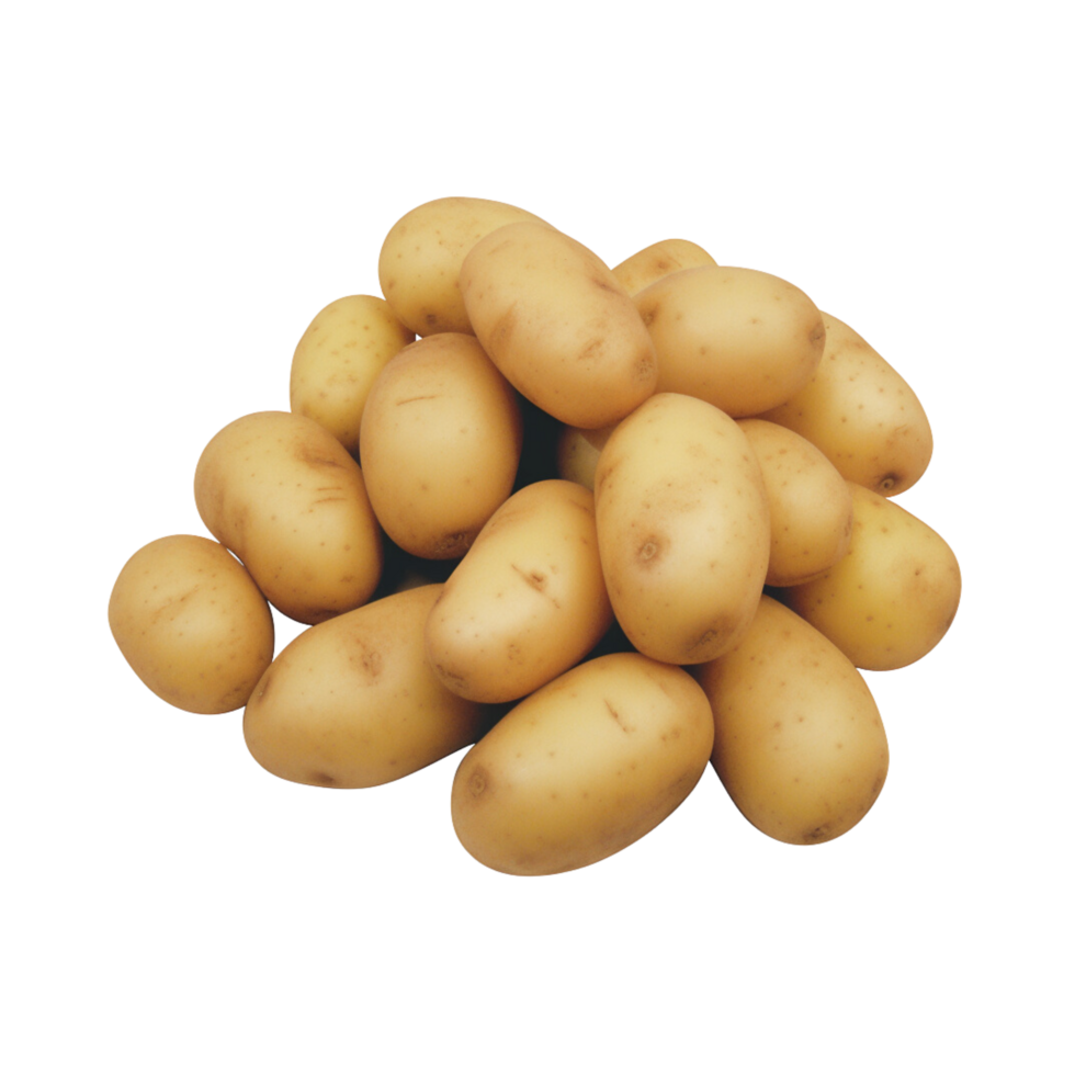 Bunch potatos no background png