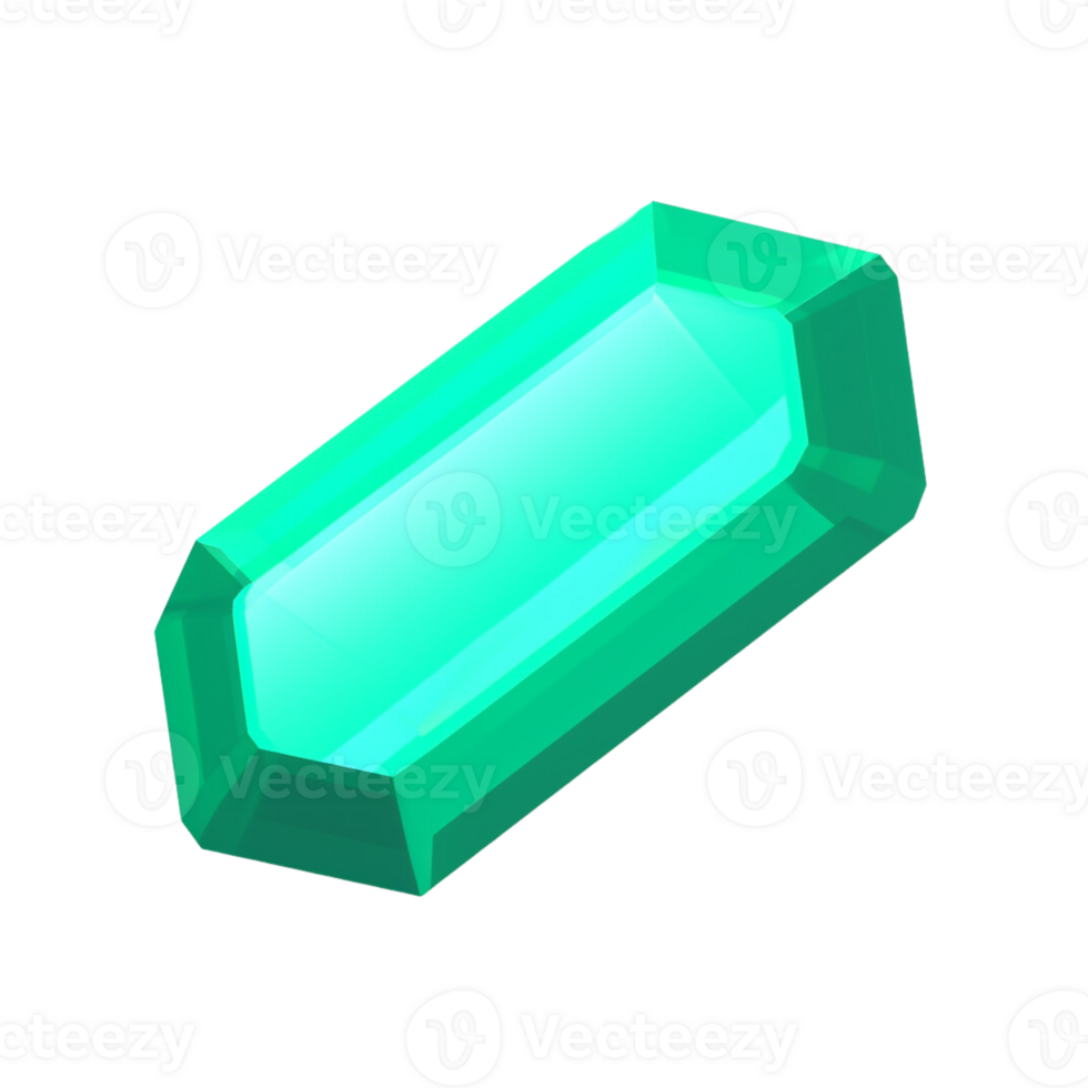 Emerald no background png