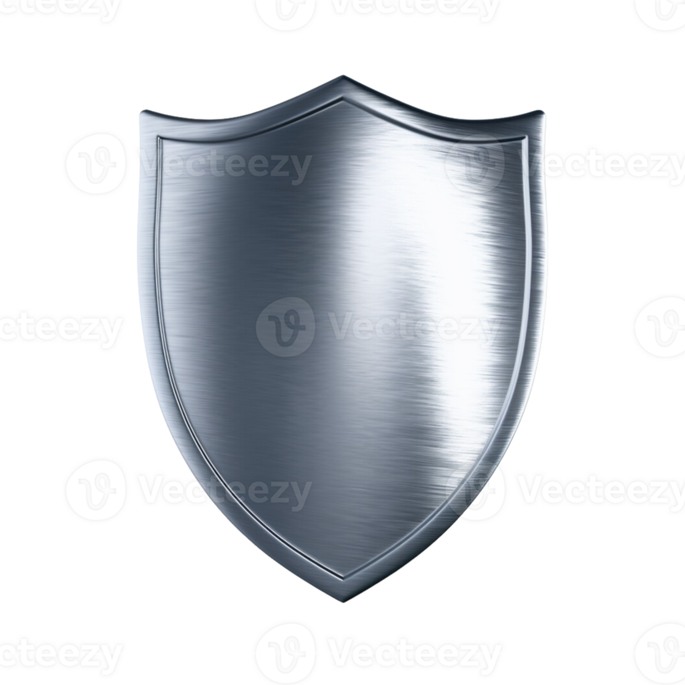 Silver shield no background png