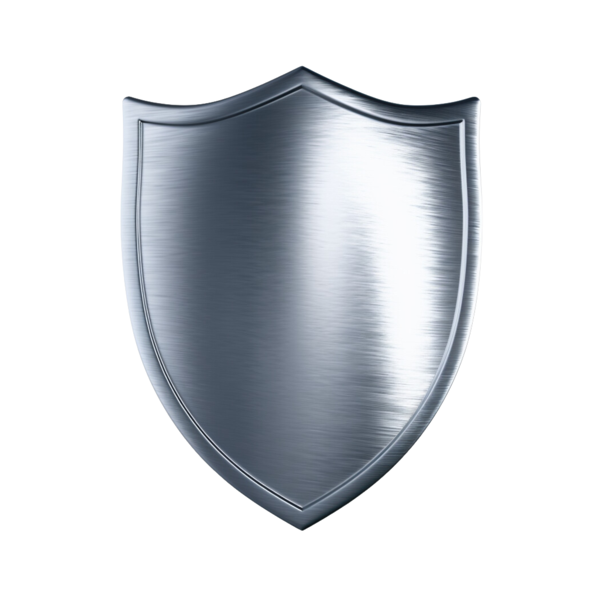 Silver shield no background 31738654 PNG