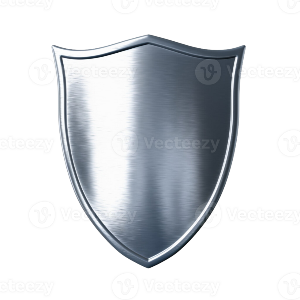 Silver shield no background png