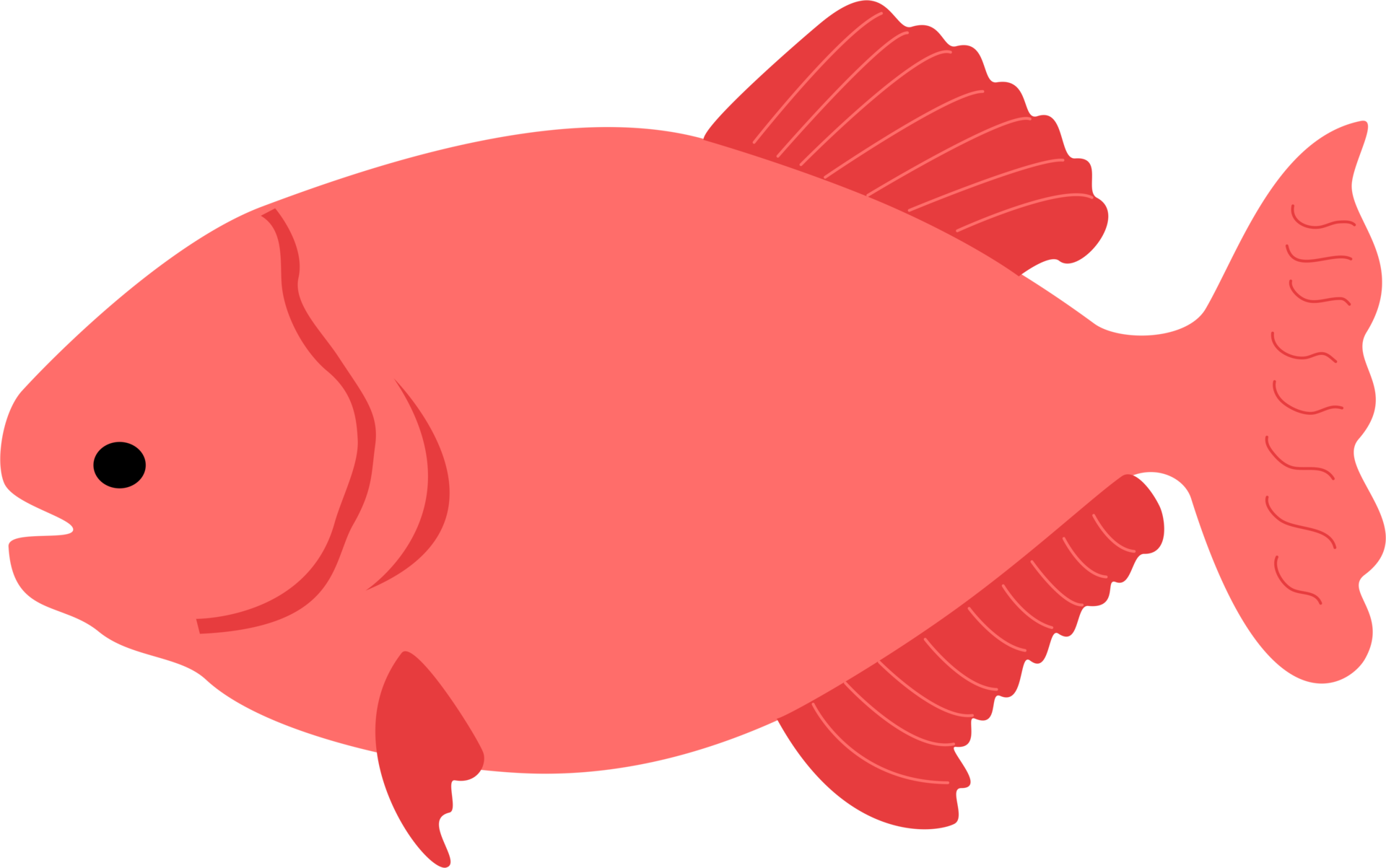 a red fish 31738798 PNG