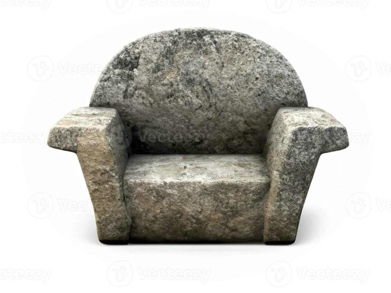 modern stone bench isolated on white background 31738883 Stock Photo at