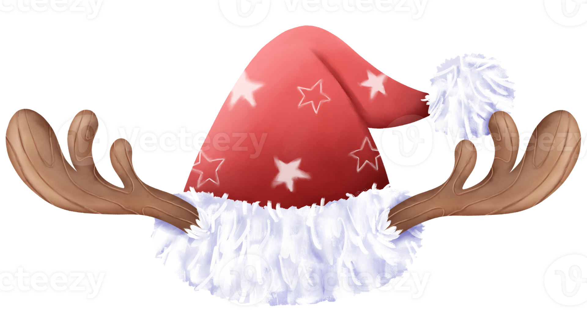 christmas-reindeer-antler-31738922-png