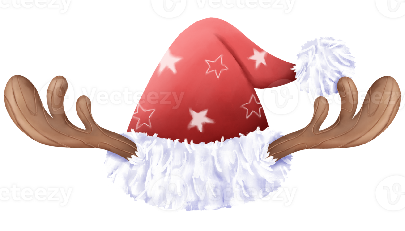 Christmas Reindeer Antler png