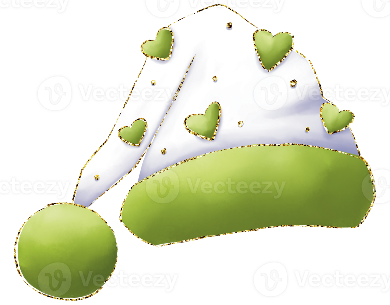Santa Christmas Hat Illustration png