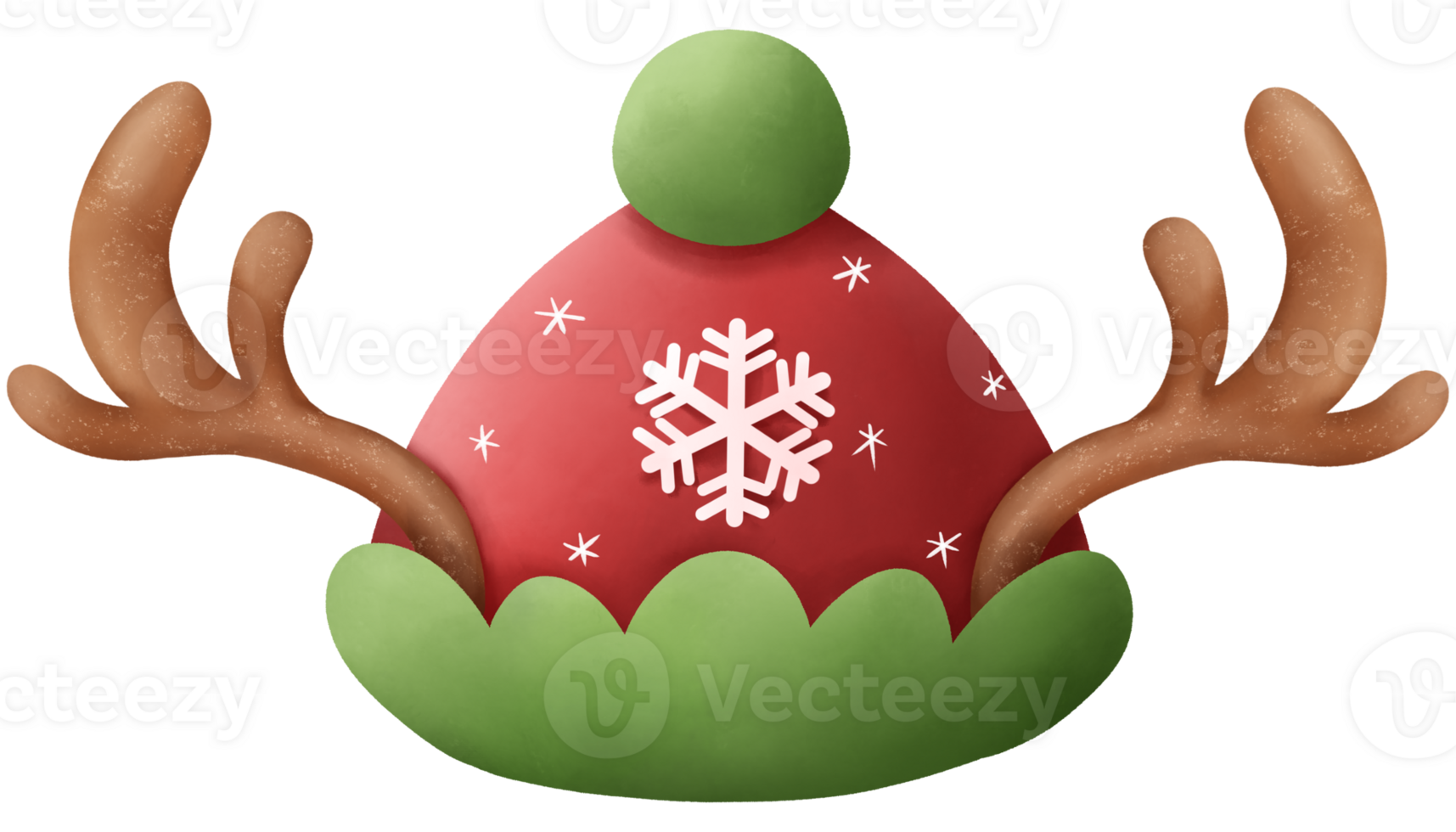 Christmas Reindeer Antler png
