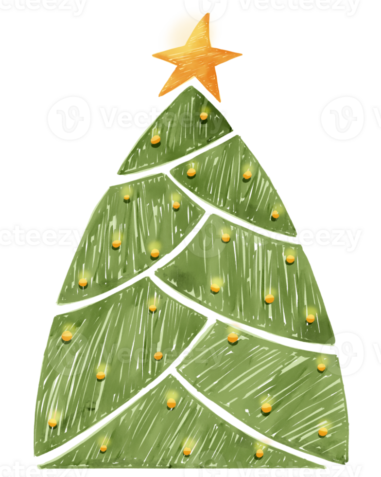 Christmas Tree Illustration png