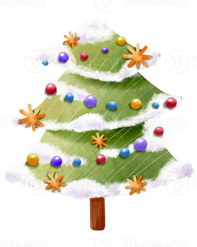 Christmas Tree Illustration png