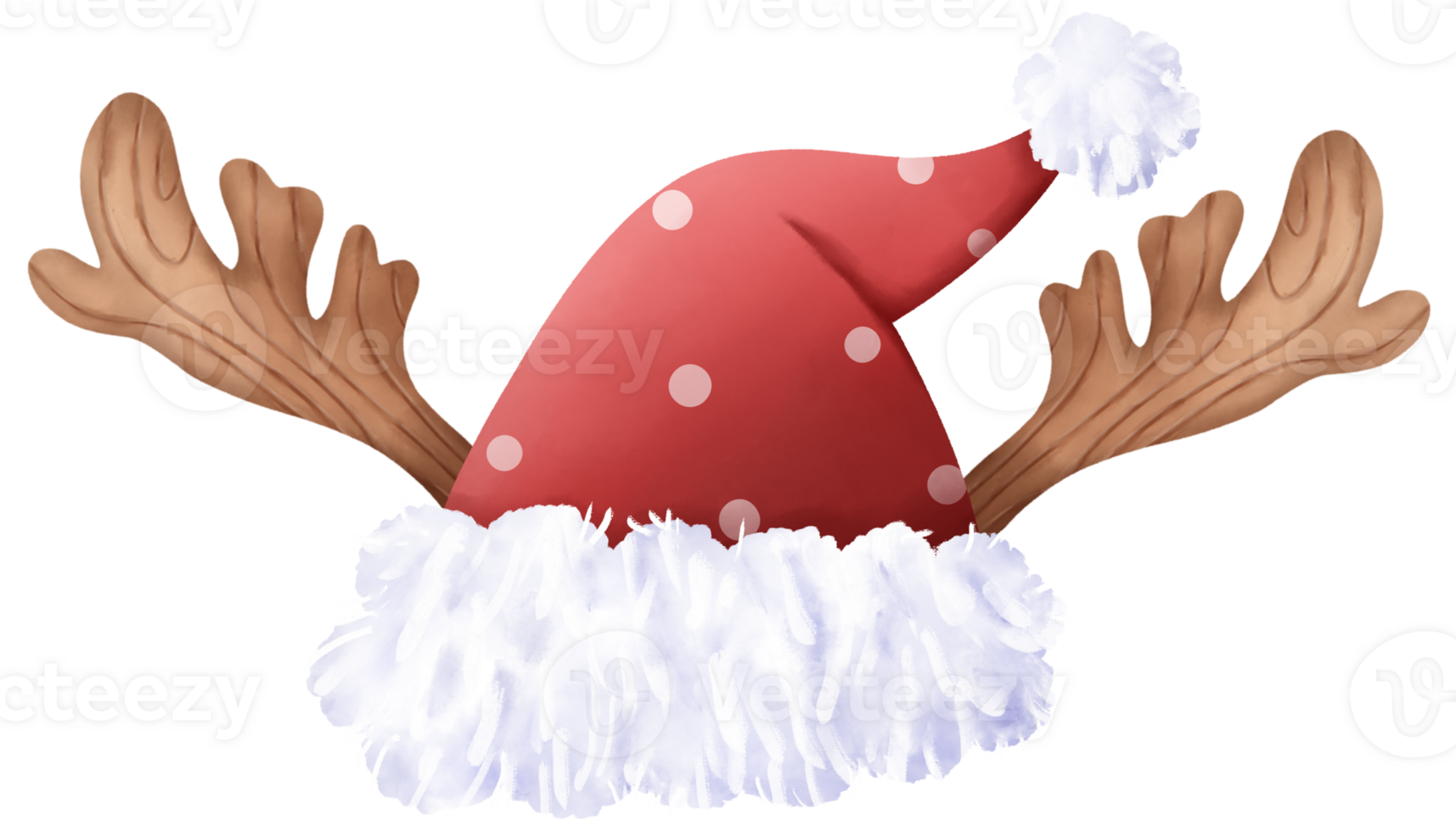 Christmas Reindeer Antler png