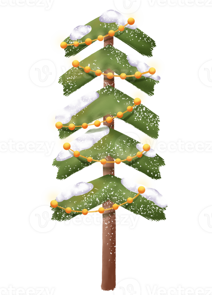 Christmas Tree Illustration png