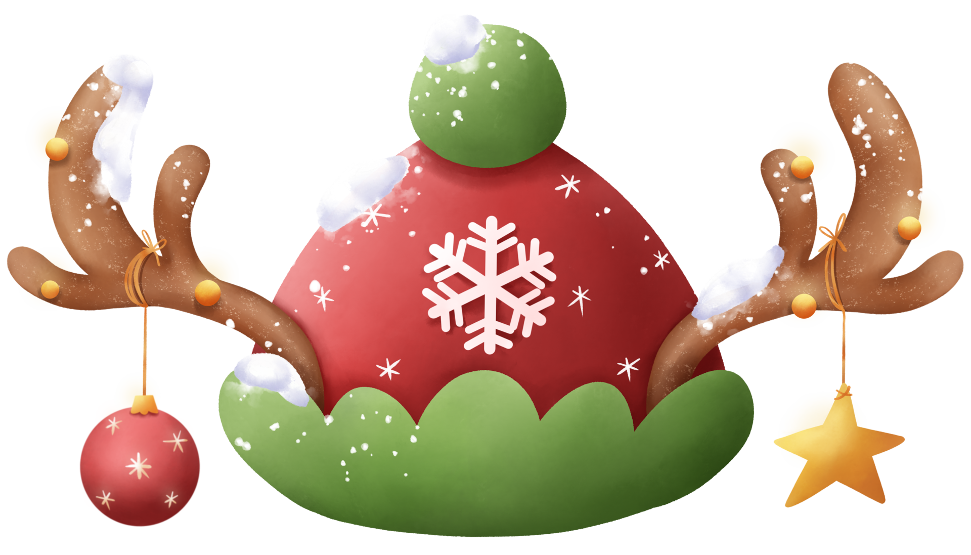 christmas-reindeer-antler-31739074-png