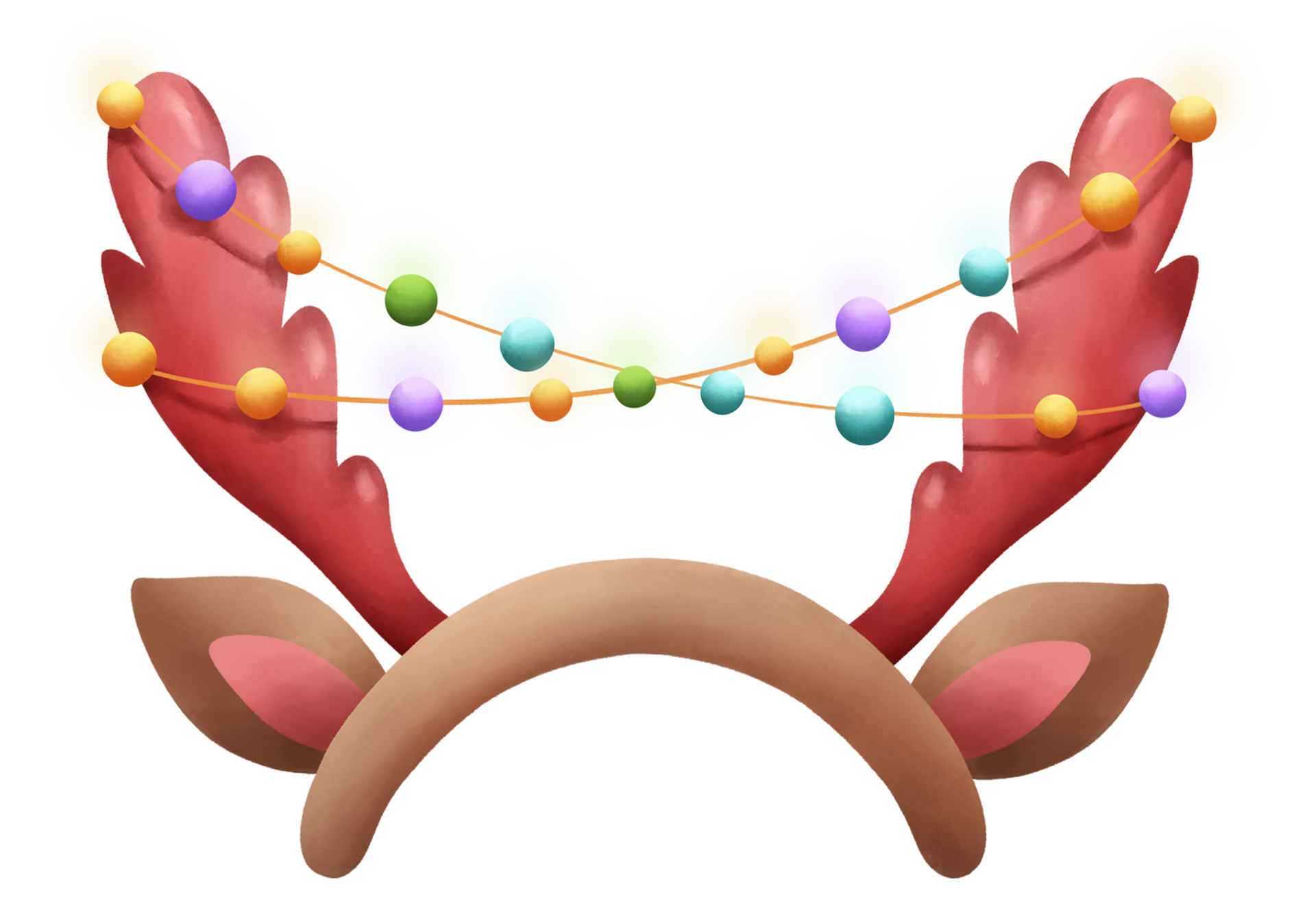 christmas-reindeer-antler-31739120-png