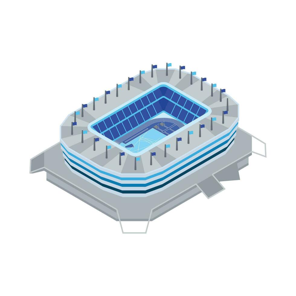Digital Stadium Free Vector Illustrations