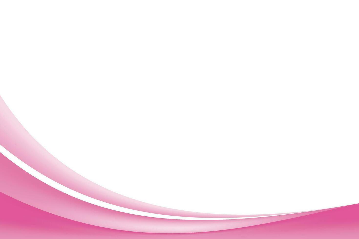 Smooth Pink Curvy Background Design vector