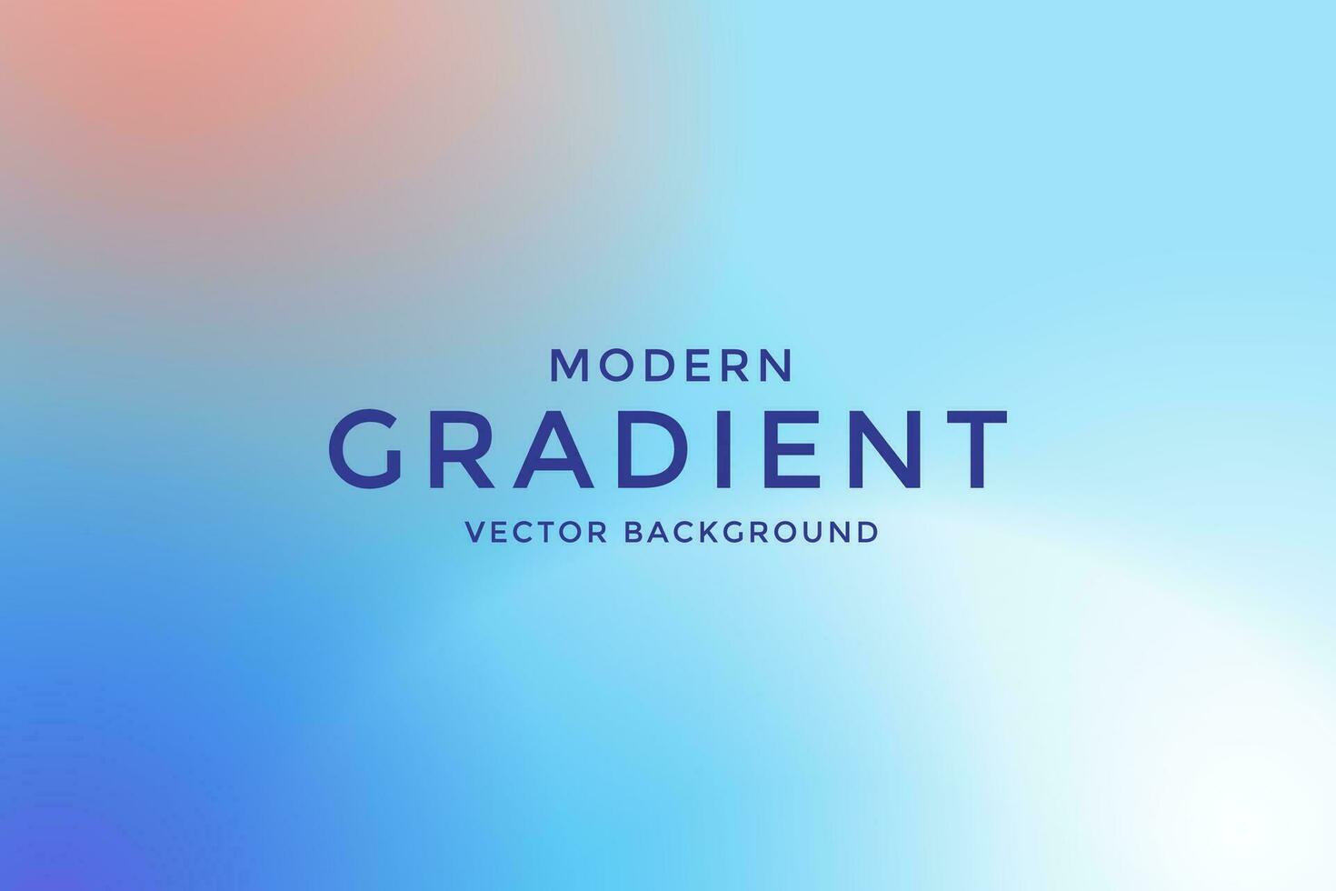 blurry blue modern gradient background vector