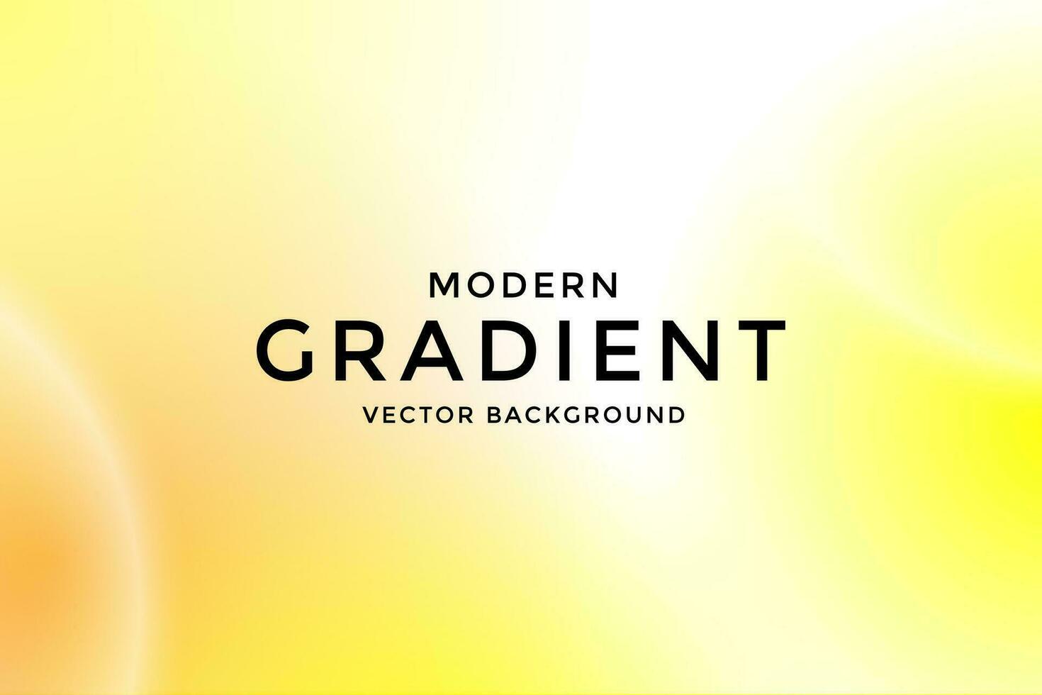 blurry yellow modern gradient background vector