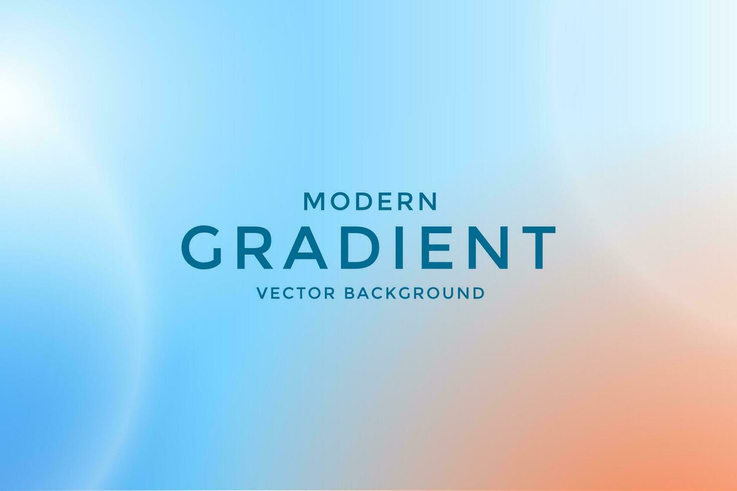 blurry blue modern gradient background vector