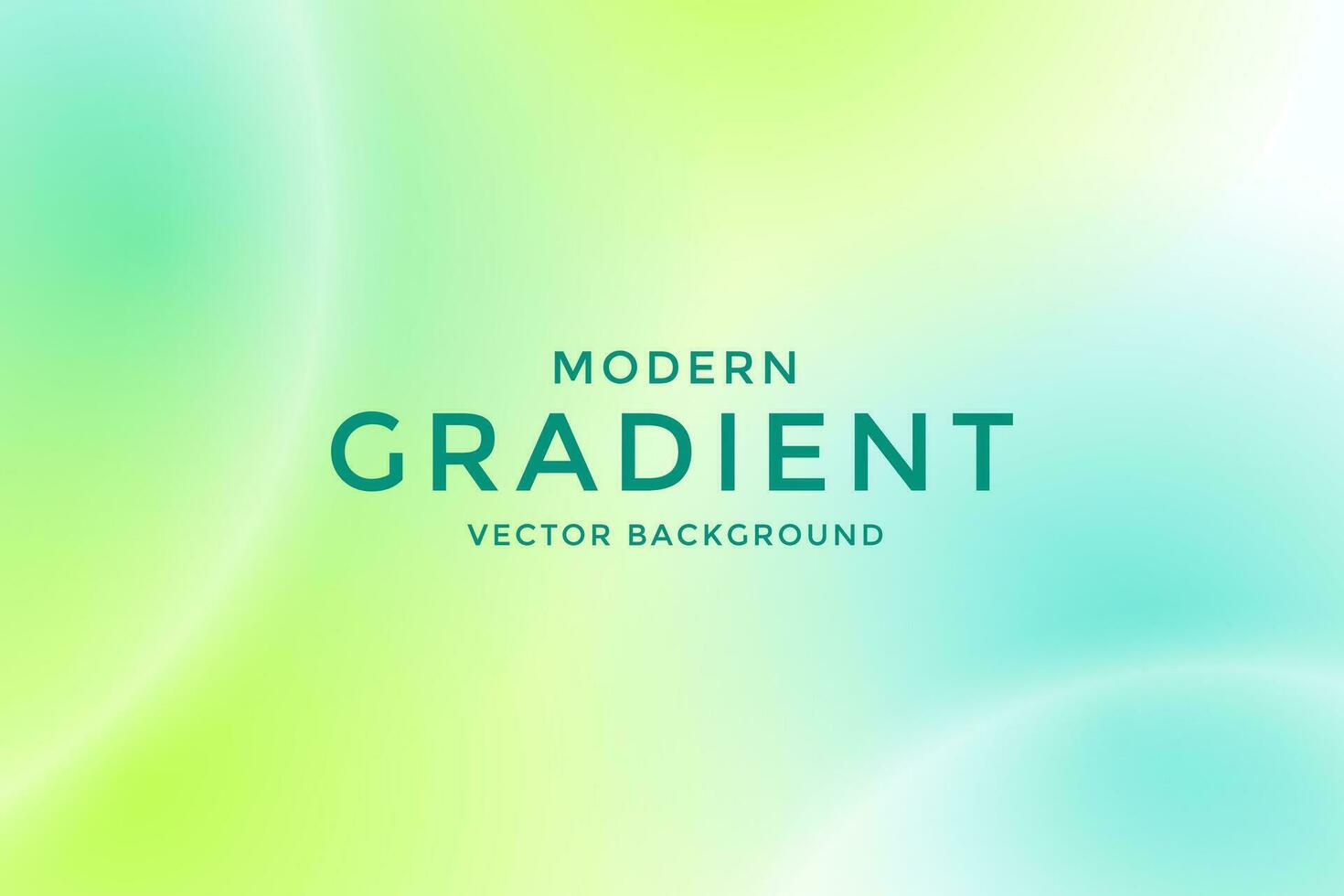 blurry blue green modern gradient background vector