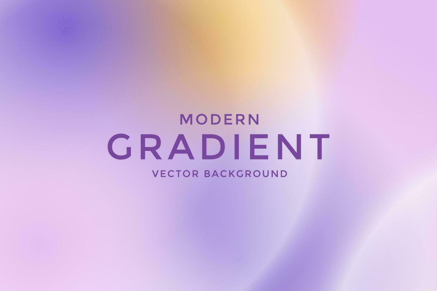 blurry purple orange modern gradient background vector