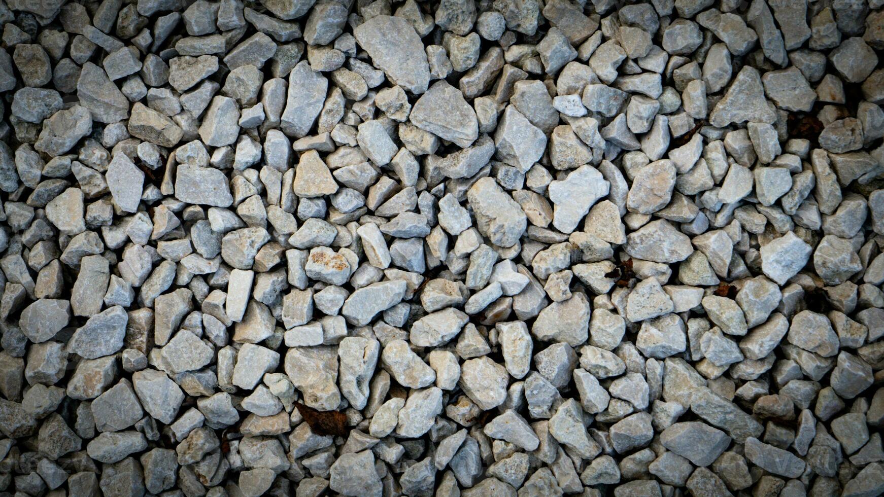 Smooth Grey Stones Natures Decorative Texture photo