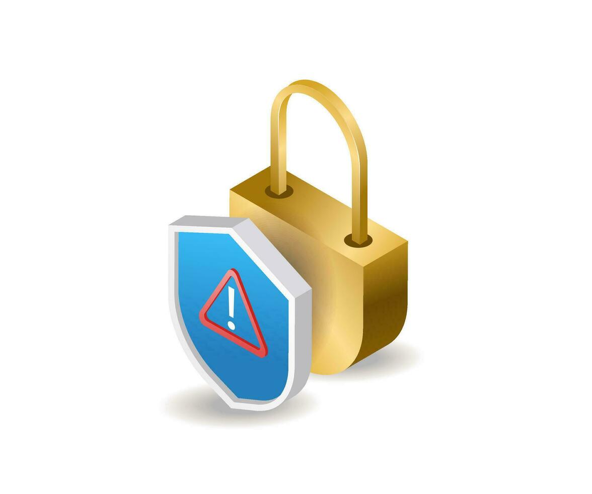 Key security warning vector