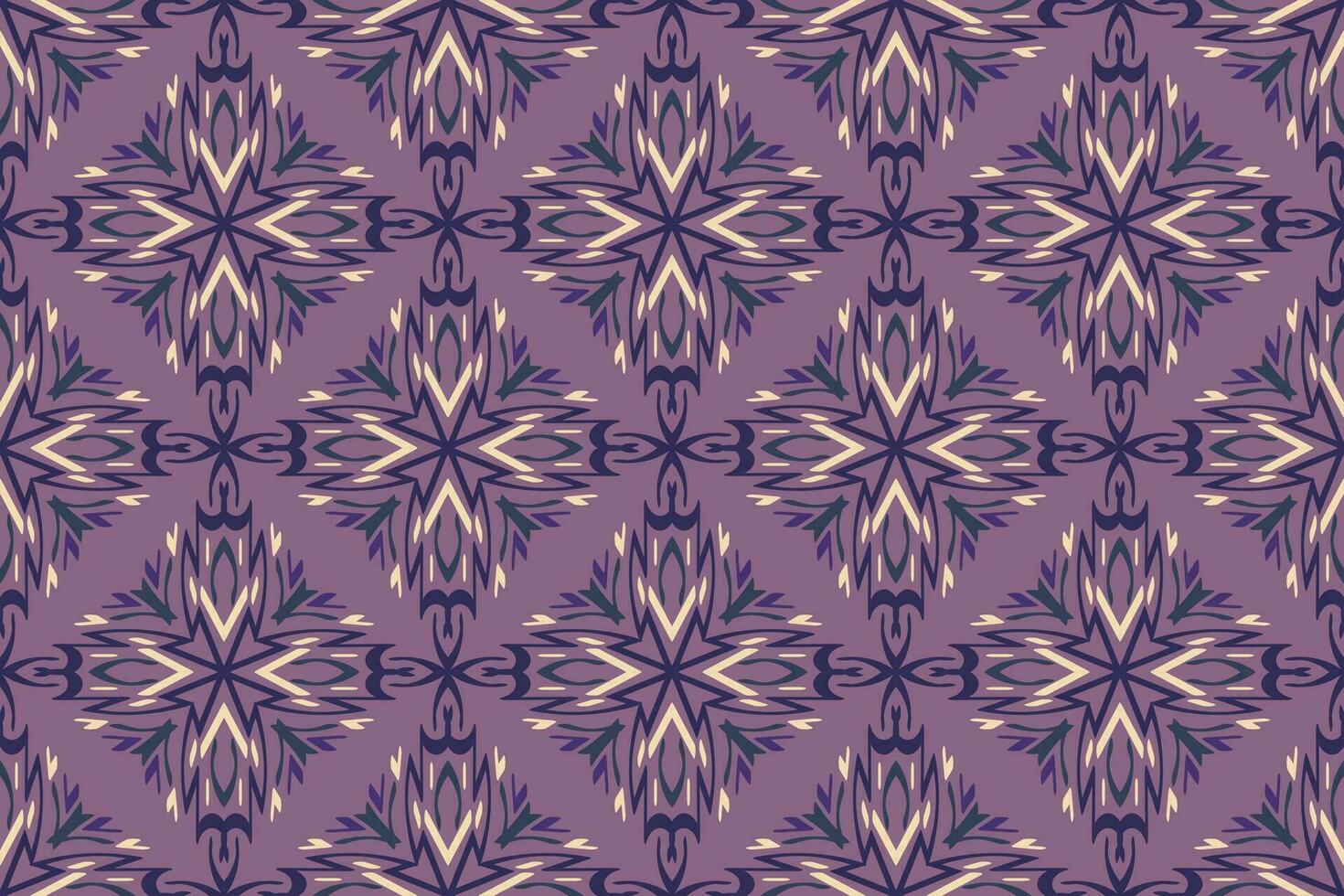 oriental seamless pattern. Pattern, background and wallpaper for your design. Textile ornament. Vector illustration.