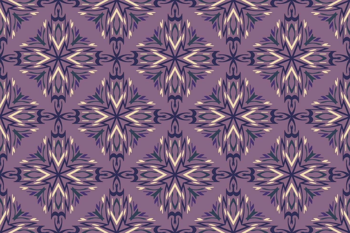 oriental seamless pattern. Pattern, background and wallpaper for your design. Textile ornament. Vector illustration.