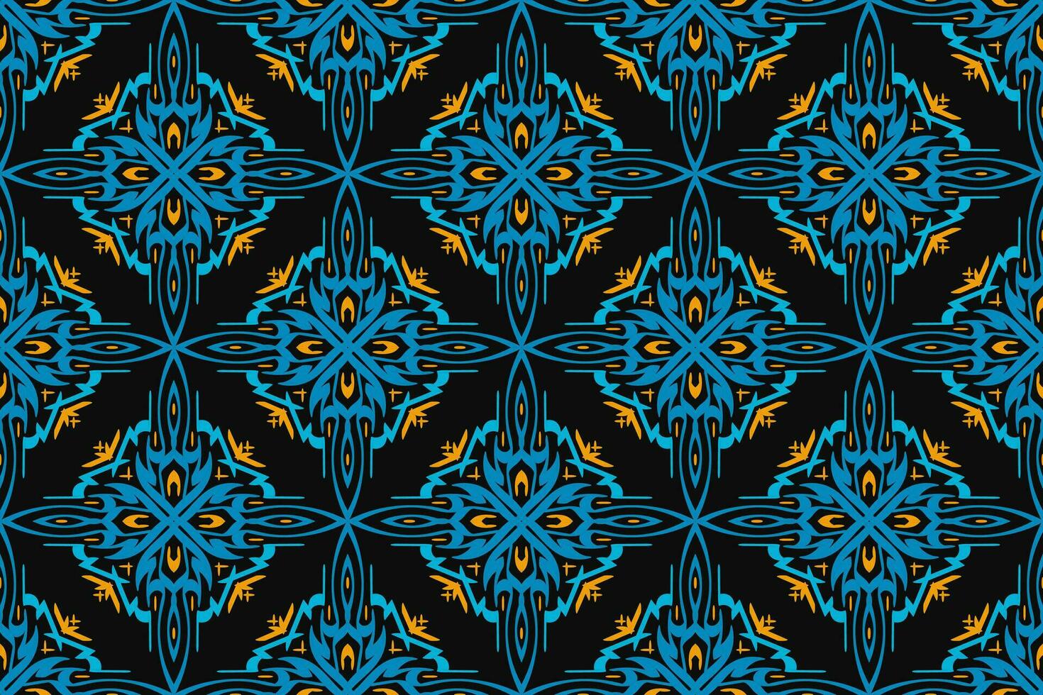 oriental seamless pattern. Pattern, background and wallpaper for your design. Textile ornament. Vector illustration.