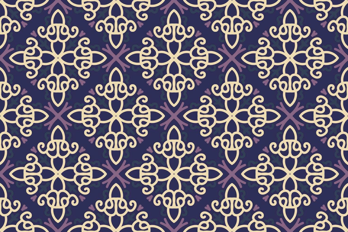 oriental seamless pattern. Pattern, background and wallpaper for your design. Textile ornament. Vector illustration.