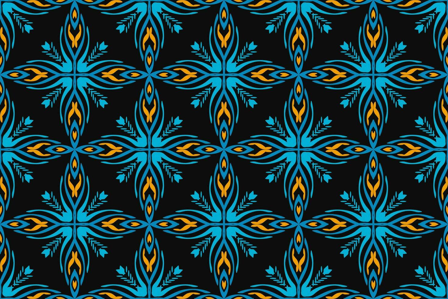 oriental seamless pattern. Pattern, background and wallpaper for your design. Textile ornament. Vector illustration.