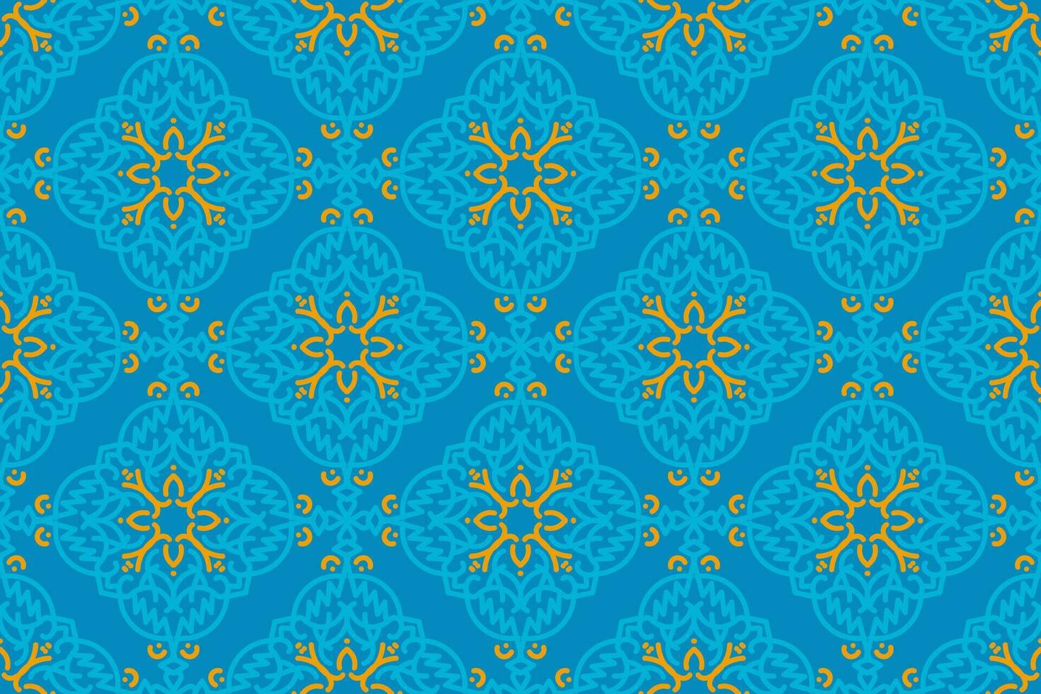 oriental seamless pattern. Pattern, background and wallpaper for your design. Textile ornament. Vector illustration.