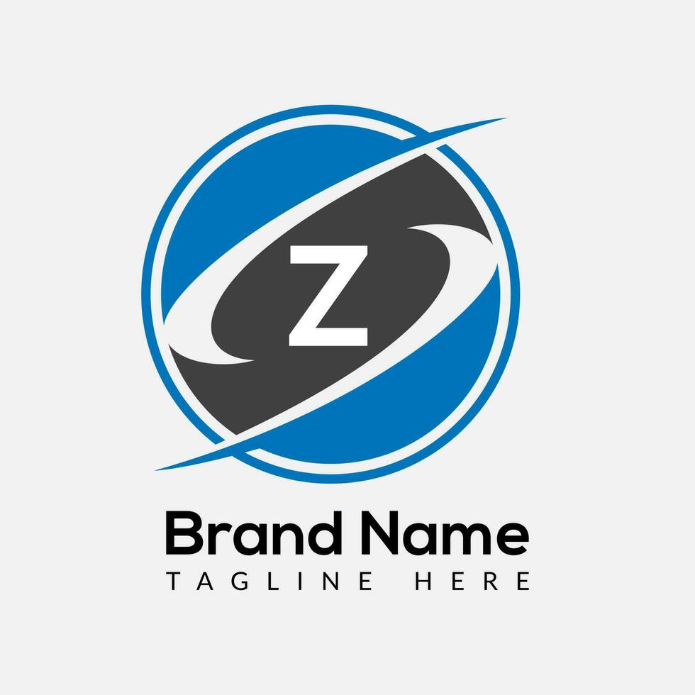 Abstract Z letter modern initial lettermarks logo design 31740904