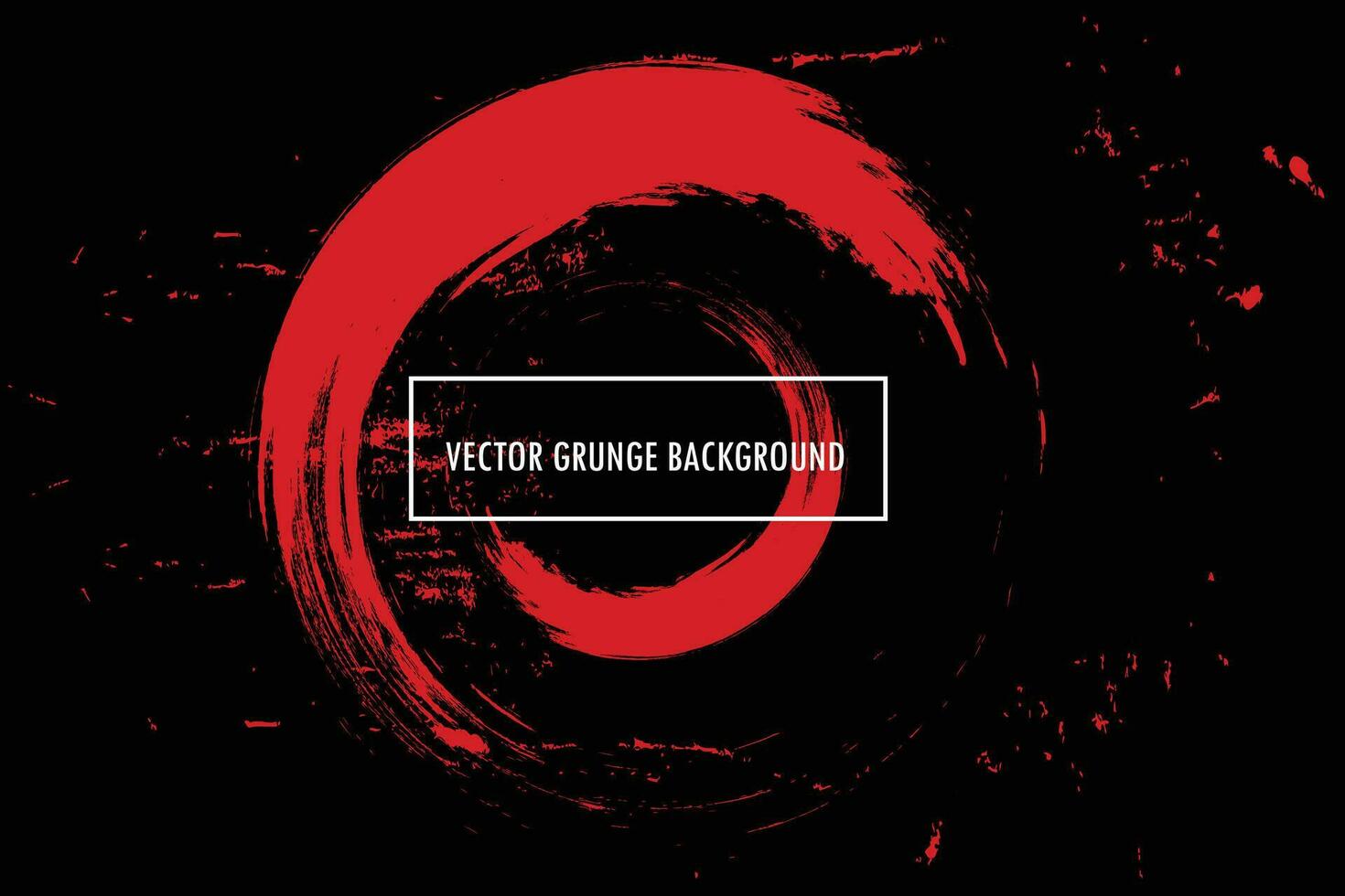 vector red grunge splash black background, paint splashes, paint lines, grunge splash vector background