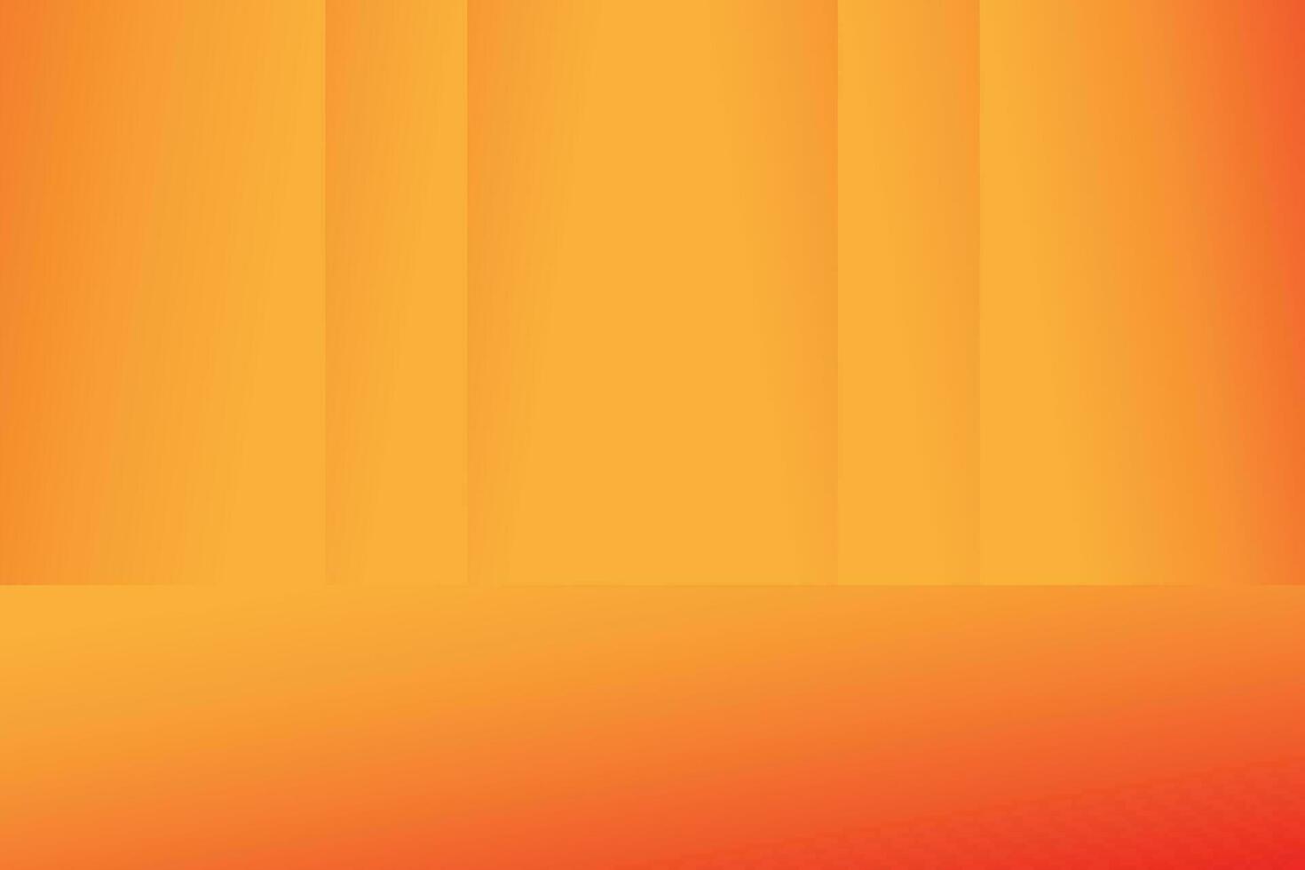 Abstract orange and yellow geometric background. vector