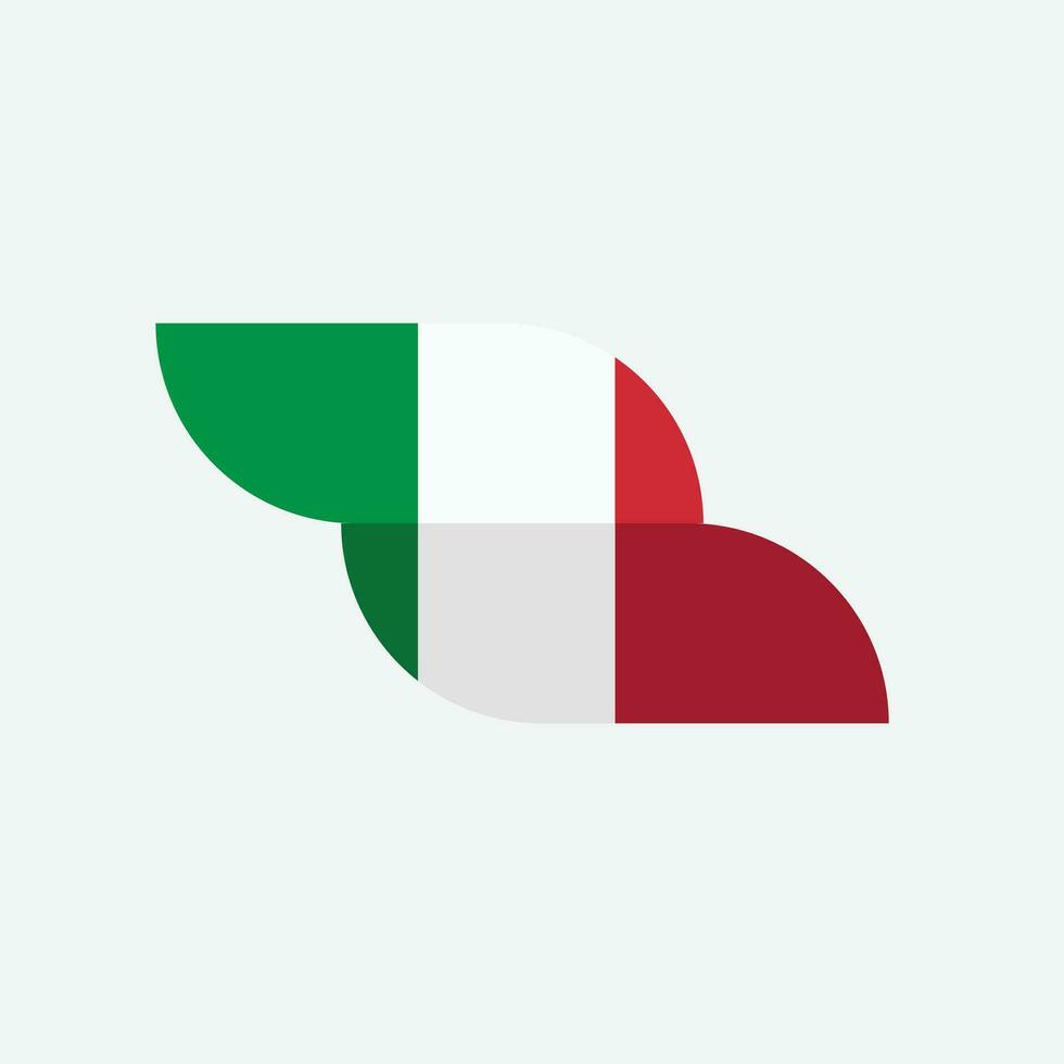 Italy flag icon vector