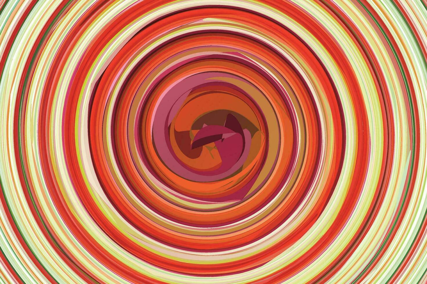 Swirling radial background. vector