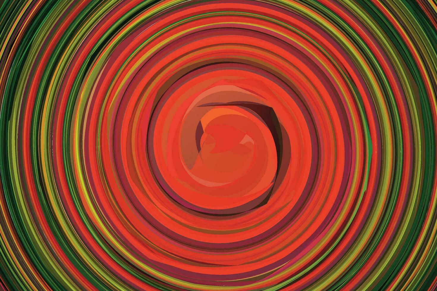 Swirling radial background. vector
