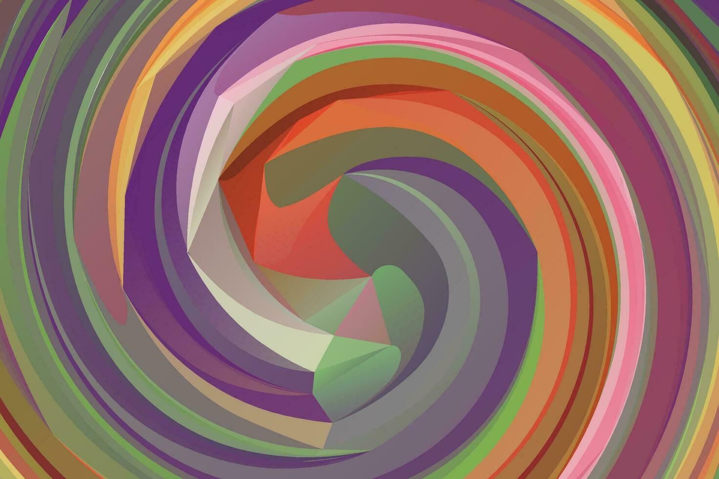 Swirling radial background. vector