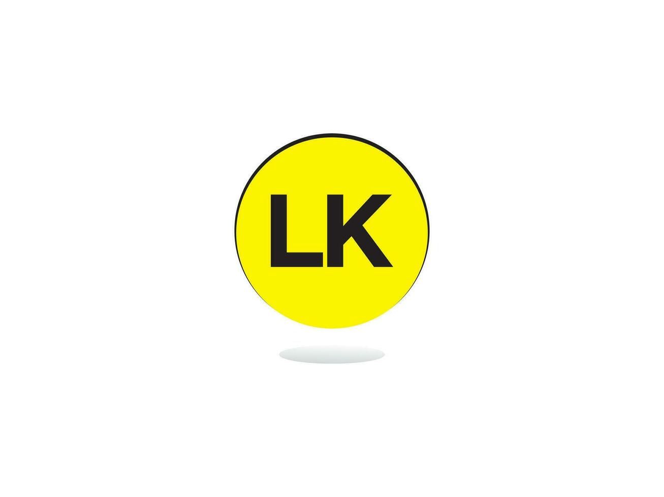 Modern LK Logo Letter Vector Image Design For You