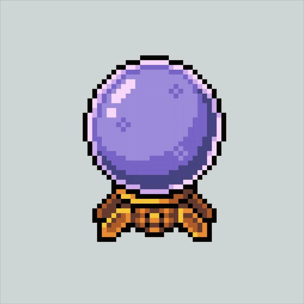 píxel Arte ilustración fortuna pelota. pixelado fortuna pelota. fortuna pelota icono pixelado para el píxel Arte juego y icono para sitio web y vídeo juego. antiguo colegio retro vector